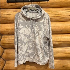 Lululemon Gray Camouflage Hoodie